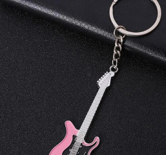 New Dice Key Chain Metal Personality Dice Poker Soccer Guitar  Model Alloy Keychain Gift Car Key Ring 17045