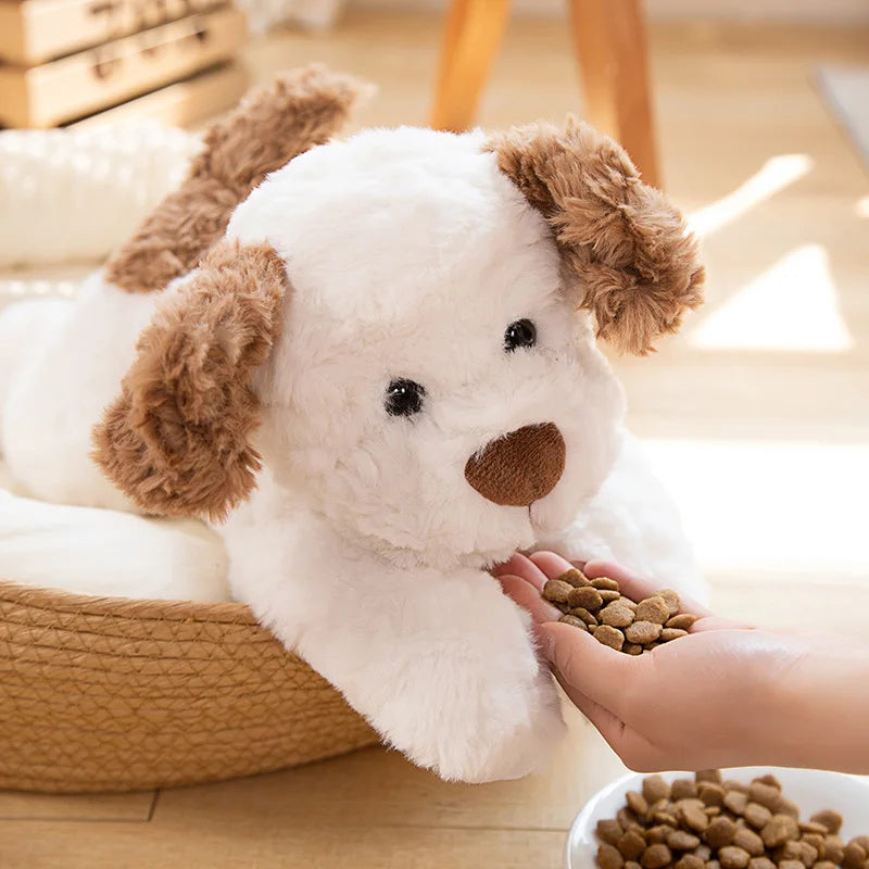 1Pc 35/45/55CM Kawaii Plush Dog Plush Toys Stuffed Soft Lying Dog Pillow Cute Toy for Christmas Birthday Gifts